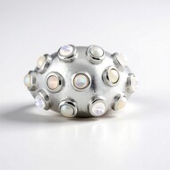 Anillo en plata con Perla blanca Freshwater (SAELOCANA)
