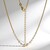 Collier en argent et Zircon (Adela Silber)