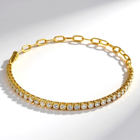 Bracciale in oro con Diamante I1 (H) (CIRARI)