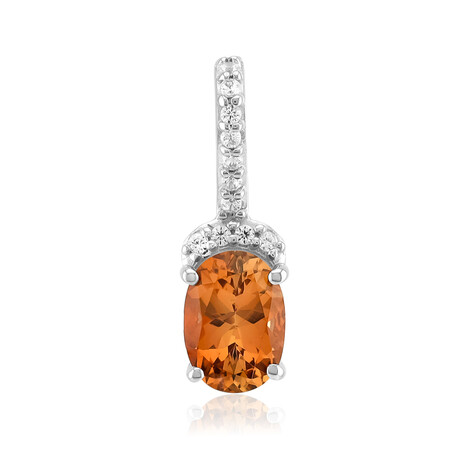 Tepetate Topaz Silver Pendant