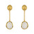 Mother of Pearl Silver Earrings (dagen)
