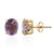 Orecchini in argento con Ametista