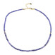 Tanzanite Silver Necklace