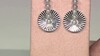 Pendientes en plata con Perla plateada Freshwater (MONOSONO COLLECTION)