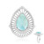 Larimar-Silberring (MONOSONO COLLECTION)