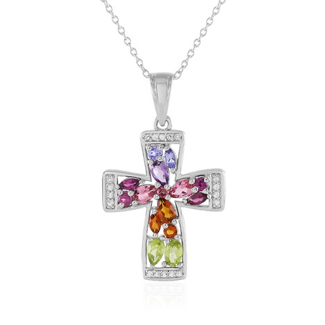 Collar en plata con Amatista