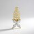 Ciondolo in oro con Zircone (Ornaments by de Melo)