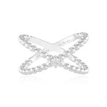 Bague en argent et Diamant I2 (H) (de Melo Essence)