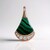 Ciondolo in argento con Malachite (Adela Silber)