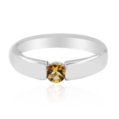 Cognac-Skapolith-Silberring