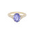 Bague en or et Tanzanite non chauffée (AMAYANI)