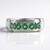 Anello in argento con Apatite Verde