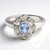 Anello in argento con Tanzanite (non riscaldata)