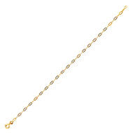Gelbgold-Ankerkette - 45 cm - 1,34 g