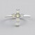 Anello in argento con Opale di Welo