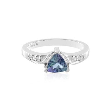 Anello in argento con Tanzanite (non riscaldata)