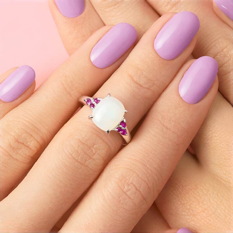 Welo-Opal-Silberring