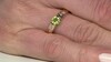 Anillo en plata con Peridoto