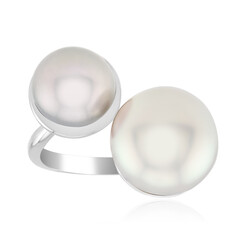 Süßwasserzuchtperlen-Silberring