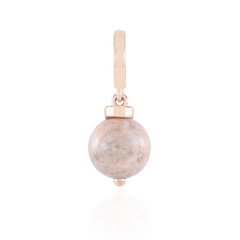 Colgante en plata con Jaspe cebra rosa