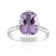 Anello in argento con Ametista Rose de France