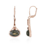 Pendientes en plata con Labradorita cobre de Maniry (KM by Juwelo)
