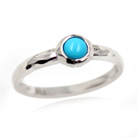 Anillo en plata con Turquesa bella durmiente (Faszination Türkis)