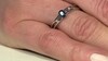 Anillo en oro con Zafiro azul Ceylon (CIRARI)