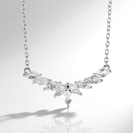 Collana in argento con Zircone