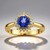 Anello in oro con Tanzanite AAA (CIRARI)