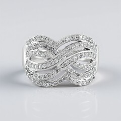 Anello in argento con Zircone
