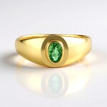 Anello in argento con Lemshuku Tsavorite
