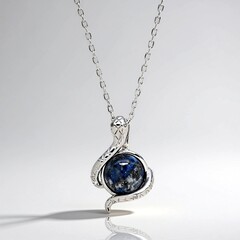 Collana in argento con Lapislazzuli