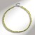 Collana in argento con Grossularia