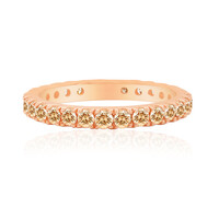 Bague en or et Diamant rose de France SI1 d'Argyle 