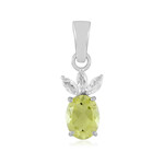 Ciondolo in argento con Quarzo Ouro Verde