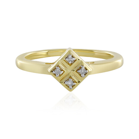 Anello in argento con Diamante SI1 (I)