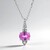 Collana in oro con Zaffiro Rosa (CIRARI)