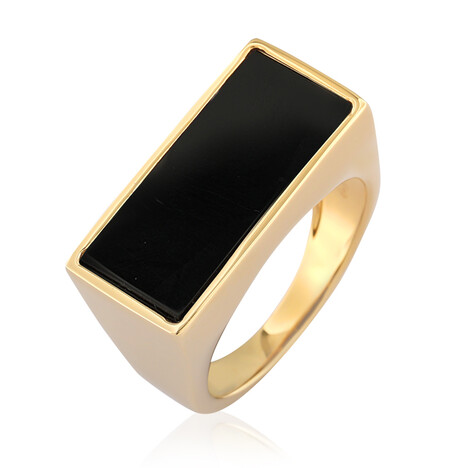 Anillo en plata con Ónix negro (de Melo)