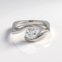 Anello in argento con Zircone (de Melo Essence)