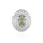 Ciondolo in argento con Ametista Verde (MONOSONO COLLECTION)