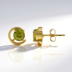 Orecchini in argento con Sfene