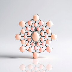 Ciondolo in argento con Opale Rosa (de Melo Essence)