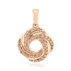 Ciondolo in oro con Diamante Rose de France SI1 di Argyle