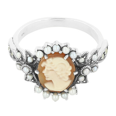 Carnelian Silver Ring