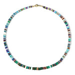 Collana in argento con Peridoto