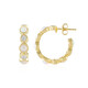 Boucles d'oreilles en argent et Opale Welo