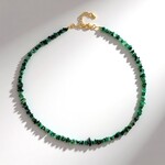 Collana in argento con Smeraldo Zambia