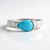 Anello in argento con Turchese Sleeping Beauty (Faszination Türkis)