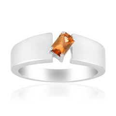 Zilveren ring met een Tepetate topaas